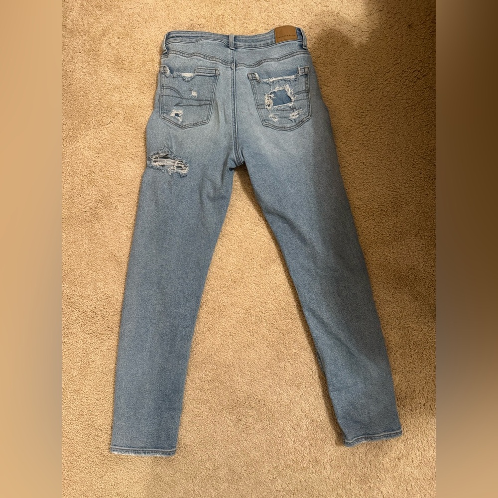 American Eagle Distressed Mom Jean - Picture 2 of 5